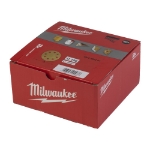 Afbeeldingen van MILWAUKEE® Excentrische Vlakschuurmachine Schuurpapier ⌀ 125 & 150 mm HP 125 mm H&L GR 180 - 50 pc