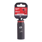 Afbeeldingen van MILWAUKEE® Slagdop 3/8 lang 17 mm 3/8" impact socket deep - 1 pc
