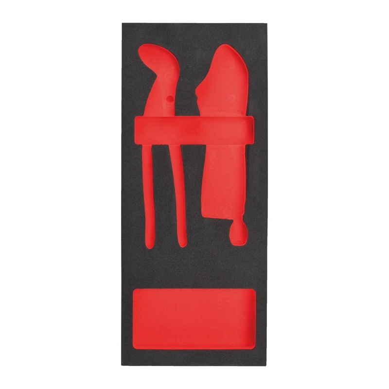 Afbeeldingen van MILWAUKEE® Lege foam inlays voor stalen gereedschapswagens Empty 2 pc Waterpump & locking pliers Foam Set