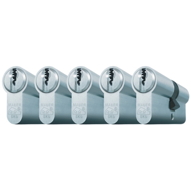 Afbeeldingen van Mauer Dubbele cilinder set gelijksluitend MLS