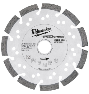 Afbeeldingen van MILWAUKEE® SpeedCross diamantslijpschijf HUDD 150 mm - 1 pc