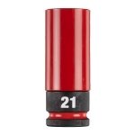 Afbeeldingen van SHOCKWAVE 1/2 Slagmoerdop met sleeve HEX 21 m