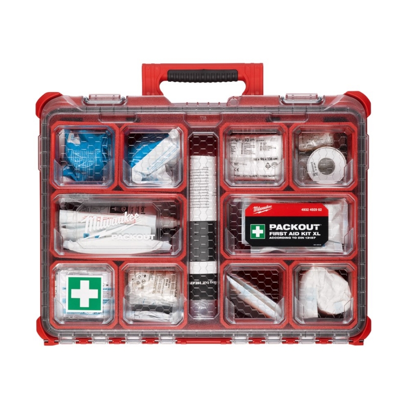 Afbeeldingen van MILWAUKEE® PACKOUT™ First Aid Kit XL DIN 13157 Packout First Aid Kit XL