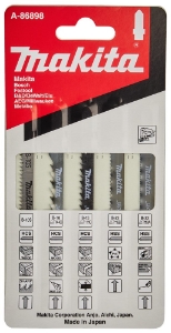 Afbeeldingen van Makita A-86898 Decoupeerzaagbladset 5-delig