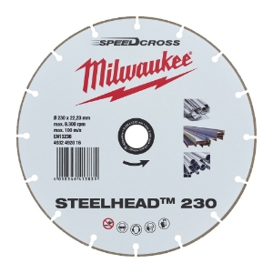 Afbeeldingen van MILWAUKEE® Doorslijpschijf Speedcross STEELHEAD Steelhead 230 mm - 1 pc