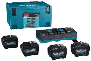 Afbeeldingen van Makita 1910A8-3 Startset XGT DC40RB / 4x BL40