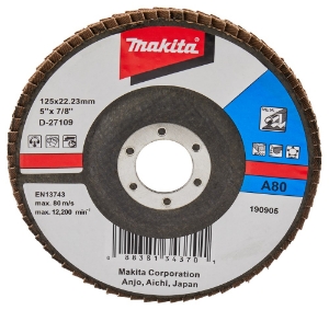 Afbeeldingen van Makita D-27109 Lamellenschuurschijf 125mm A80