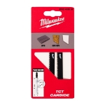 Afbeeldingen van MILWAUKEE® Decoupeerzaagblad fiberglas, glasvezelversterkt kunststof, acrylglas TCT 91 x 3.3mm T301CHM - 2 pc