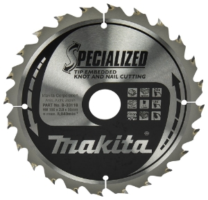 Afbeeldingen van Makita B-33118 Cirkelzaagblad Hout (noest/ 