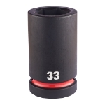 Afbeeldingen van MILWAUKEE® Slagdop 1" diep 33 mm 1" impact socket deep - 1pc