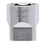 Afbeeldingen van MILWAUKEE® Dop 3/8˝ FOUR FLAT™ 3/8 Drive Socket Metric Standard - 20 mm