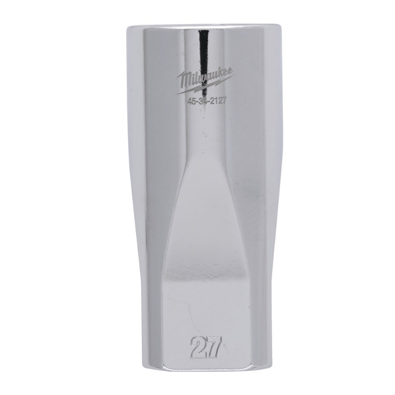 Afbeeldingen van MILWAUKEE® Dop 1/2˝ FOUR FLAT™ lang 1/2 Drive Socket Metric Deep - 27 mm