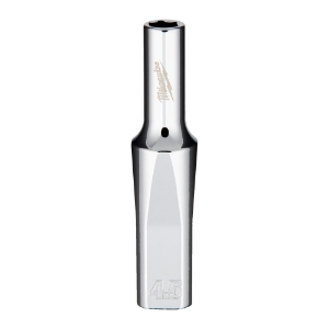 Afbeeldingen van MILWAUKEE® Dop 1/4˝ FOUR FLAT™ lang 1/4 Drive Socket - Metric Deep - 4.5 mm