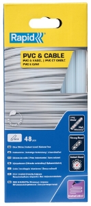 Afbeeldingen van Rapid Lijmpatronen 12 mm PVC & Kabel