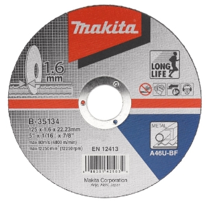 Afbeeldingen van Makita B-35134 Doorslijpschijf Staal