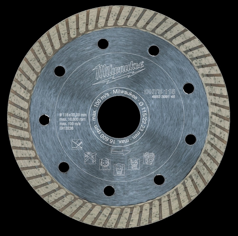 Afbeeldingen van MILWAUKEE® Diamantdoorslijpschijf DHTS 115 mm - 1 pc