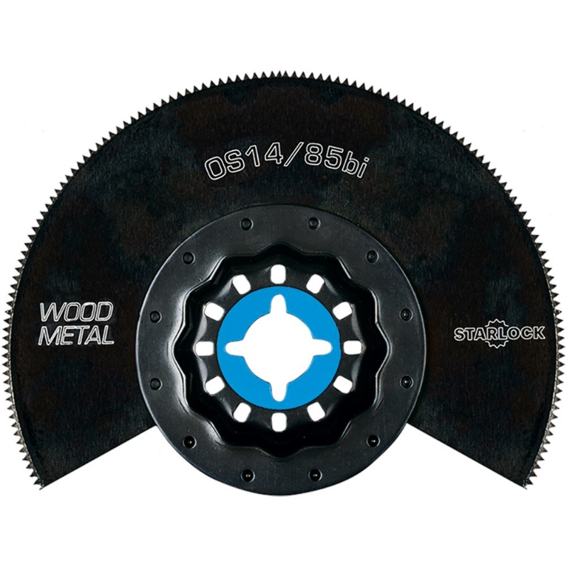 Afbeeldingen van OS 14/85bi Starlock segmentzaagblad Hout/Meta