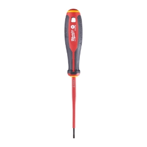 Afbeeldingen van MILWAUKEE® Tri-Lobe VDE schroevendraaier - sleuf Tri-Lobe VDE Screwdriver - Slotted 0.5 x 3 x 100