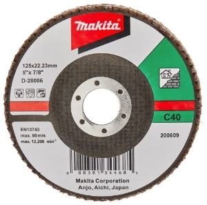 Afbeeldingen van Makita D-28086 Lamellenschuurschijf 125mm C40