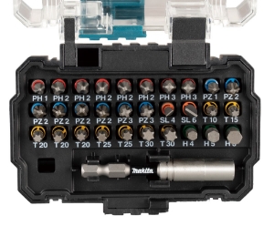 Afbeeldingen van Makita E-13552 Slagschroefbitset 31-delig