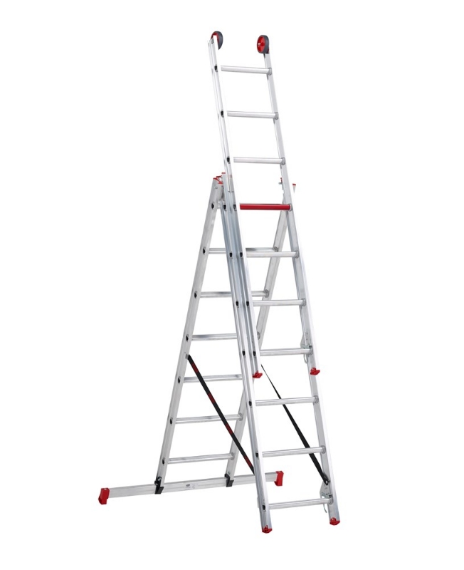 Afbeeldingen van Ladder All Round reformladder 3 x 7 sp