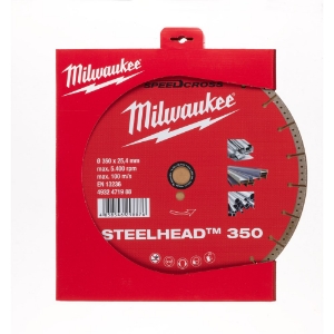 Afbeeldingen van MILWAUKEE® Doorslijpschijf Speedcross STEELHEAD Steelhead 350 mm - 1 pc