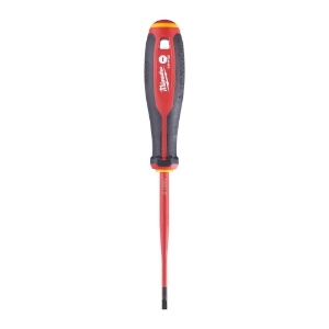 Afbeeldingen van MILWAUKEE® Tri-Lobe VDE schroevendraaier - sleuf Tri-Lobe VDE Screwdriver - Slotted 0.8 x 4 x 100