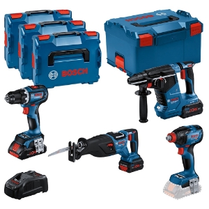 Afbeeldingen van 4 Toolkit 18V (GSR+GDX+GBH+GSA) L-B