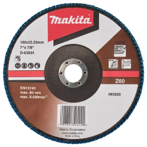 Afbeeldingen van Makita D-63834-10 Lamellenschuurschijf 180mm