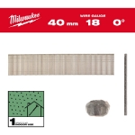 Afbeeldingen van MILWAUKEE® Brad spijkers, 18 gauge, dunne kop 18G / 40 mm / RC / G / SC1 - 5.000 pc