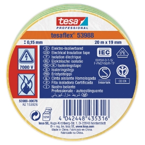 Afbeeldingen van tesa® PVC elektrische isolatietape 53988