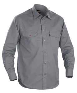 Afbeeldingen van Blåkläder Overhemd 3235 Grijs L