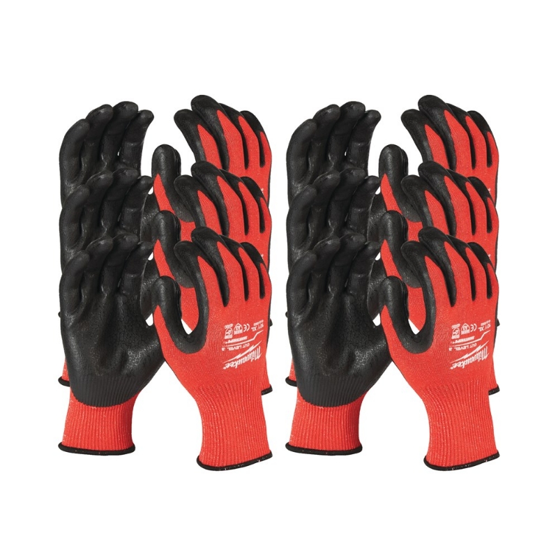 Afbeeldingen van MILWAUKEE® Cut C Handschoenen Pack Cut C Handschoenen - 11/XXL - 12pc