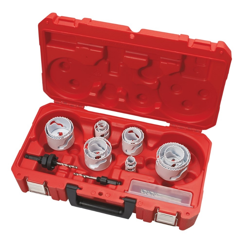 Afbeeldingen van MILWAUKEE® Set gatzagen (17-delig) Hole Dozer holesaw set - 17pc