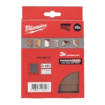 Afbeeldingen van MILWAUKEE® Schuurgaas voor vlakschuurmachines Mesh 115 x 107 H&L GR 400 - 10 pcs