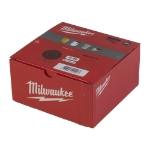 Afbeeldingen van MILWAUKEE® Schuurpapier voor vlakschuurmachines ⌀125 & 150 mm 125 mm H&L GR 40 - 50 pc