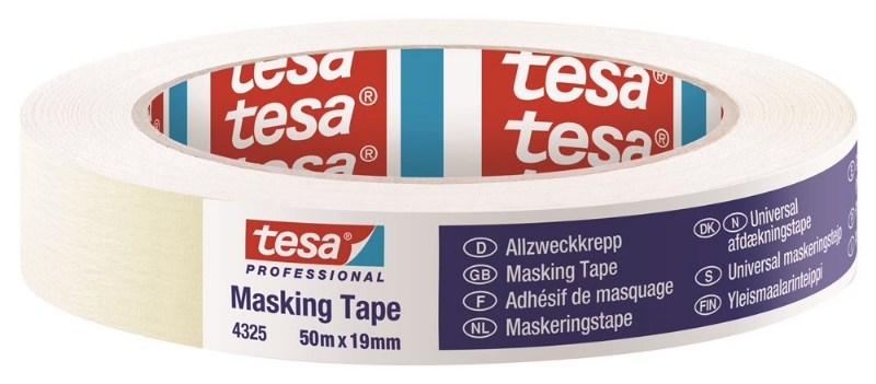 Afbeeldingen van tesa® Universele papieren maskeringstape 4325