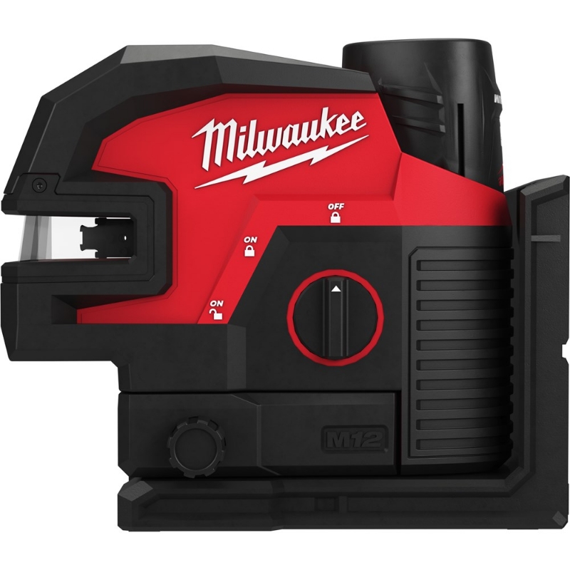Afbeeldingen van MILWAUKEE® M12 kruislijnlaser™ met 4 punten M12 CLL4P-301C