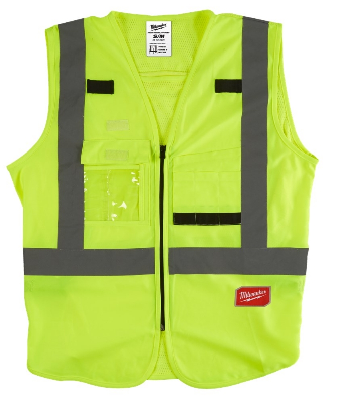 Afbeeldingen van MILWAUKEE® Hi-vis veiligheidshesje High-Visibility Vest Yellow - S/M