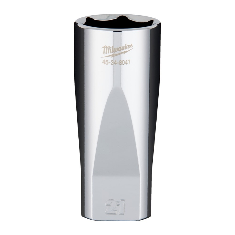 Afbeeldingen van MILWAUKEE® ⅜″ Ratel 3/8 Drive Socket Metric Deep - 21 mm