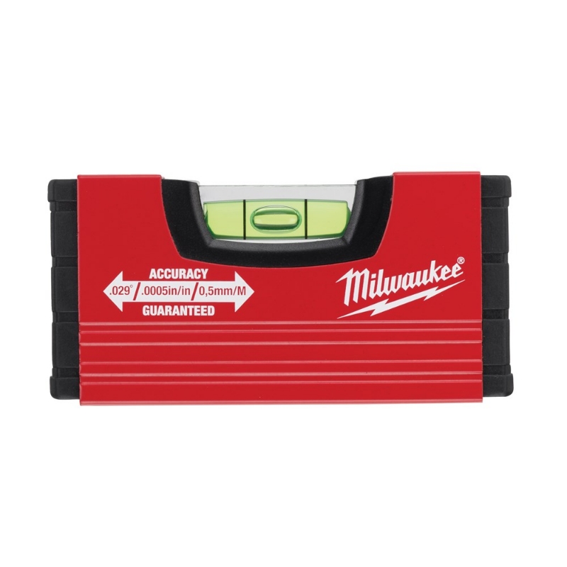 Afbeeldingen van MILWAUKEE® Minibox waterpas 10 cm. Minibox Level 10 cm
