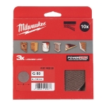 Afbeeldingen van MILWAUKEE® Schuurgaas voor excentrische schuurmachines Mesh 150 mm H&L GR 80 - 10 pc