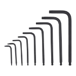 Afbeeldingen van Compacte L-vormige Torx sleutelset (9-delig)