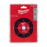 Afbeeldingen van MILWAUKEE® Doorslijpschijf Carbide CB 115 mm - 1 pc