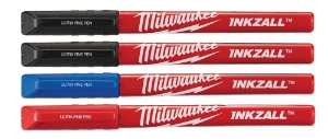 Afbeeldingen van MILWAUKEE® Marker Inkzall Fine Tip Colour Pens - 4 pcs
