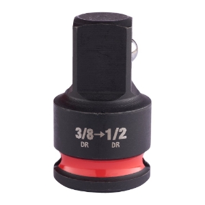 Afbeeldingen van MILWAUKEE® ⅜˝ slagvaste doppen - adapters Impact socket adaptor 3/8" to 1/2"-1pc