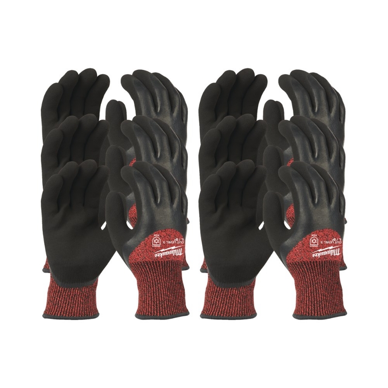 Afbeeldingen van MILWAUKEE® Winter Cut C Handschoenen Pack Winter Cut C Handschoenen - 9/L - 12pc