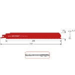Afbeeldingen van Rotec Reciprozaagblad RC430 525