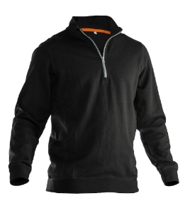 Afbeeldingen van Jobman Sweatshirt 65540120 - 5401 Halfzip Sweatshirt