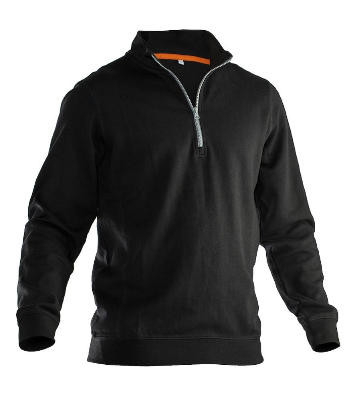 Afbeeldingen van Jobman Sweatshirt 65540120 - 5401 Halfzip Sweatshirt